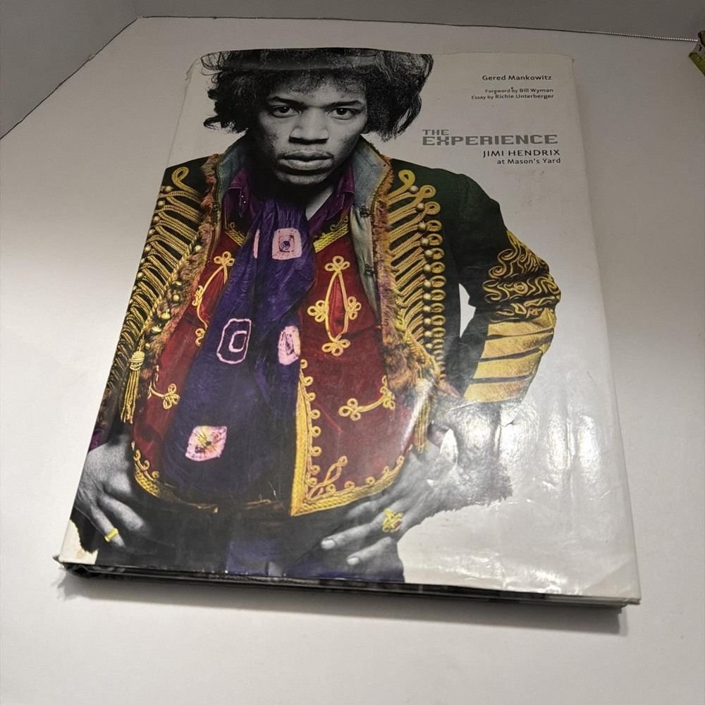 The Experience Jimi Hendrix at Masons Yard Gered Mankowitz Hardcover Book 1992